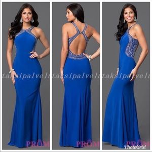 ❗️REDUCED PRICE❗️Open-back Full Length Prom Dress
